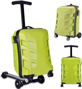 Kids Scooter Suitcase – BEUDUOQI Travel Luggage