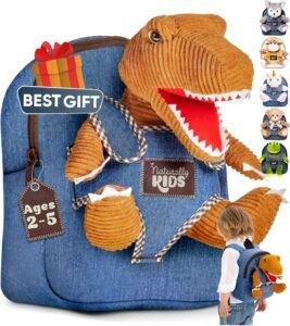 Naturally Kids Toddler Backpack W Dinosaur Review