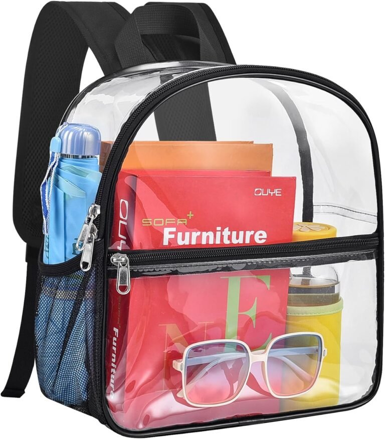 Paxiland Clear Backpack 12×12×6 Review