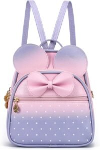 KL928 Girls Mini Backpack Bowknot Polka Review