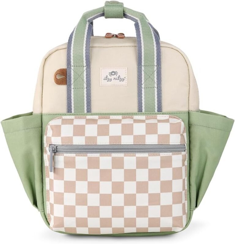 Itzy Ritzy Checkerboard Toddler Daycare Backpack Review