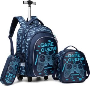 meetbelify Boys Rolling Backpack with Wheels Review