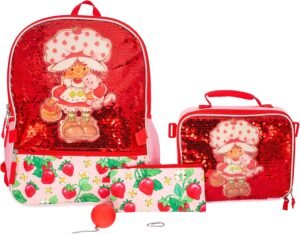 AI Accessory Innovations Strawberry Shortcake 5-Piece Backpack Set Review