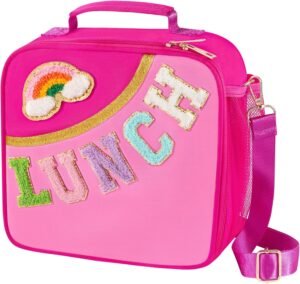 Nsrzua Kids Insulated Lunch Bag with Adjustable Strap Review