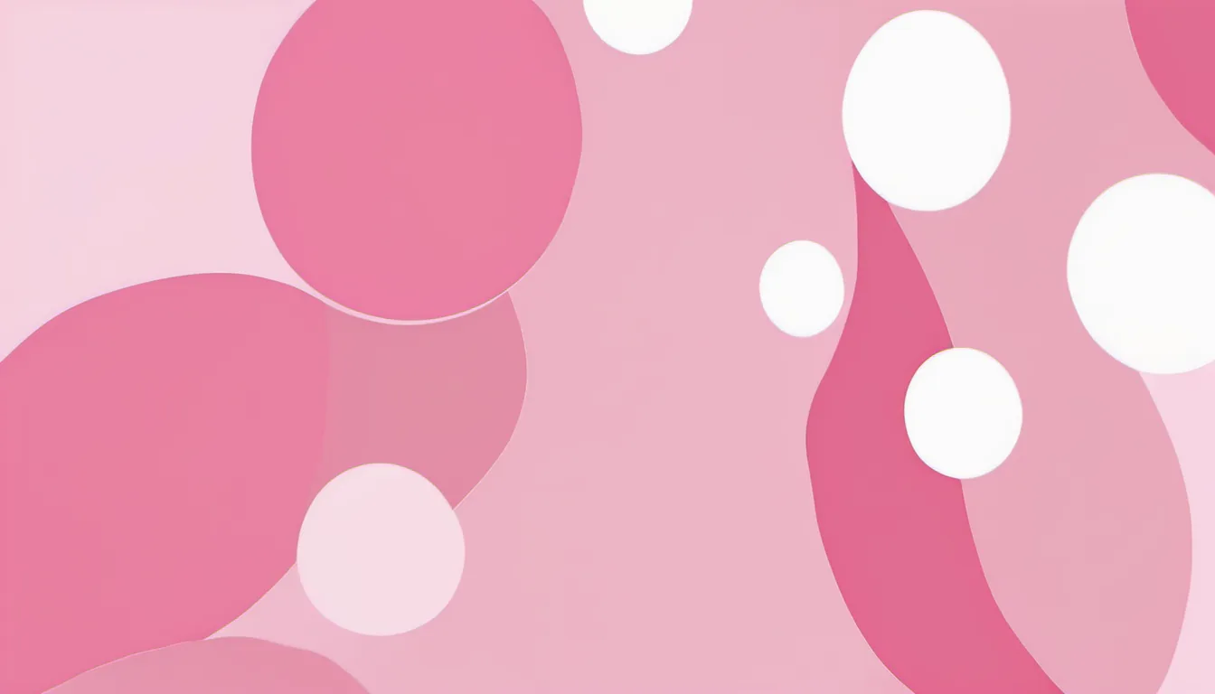 Abstract method grid illustration in deep pink and pale rose on white — decorative header for About Tiny Traveler Hub