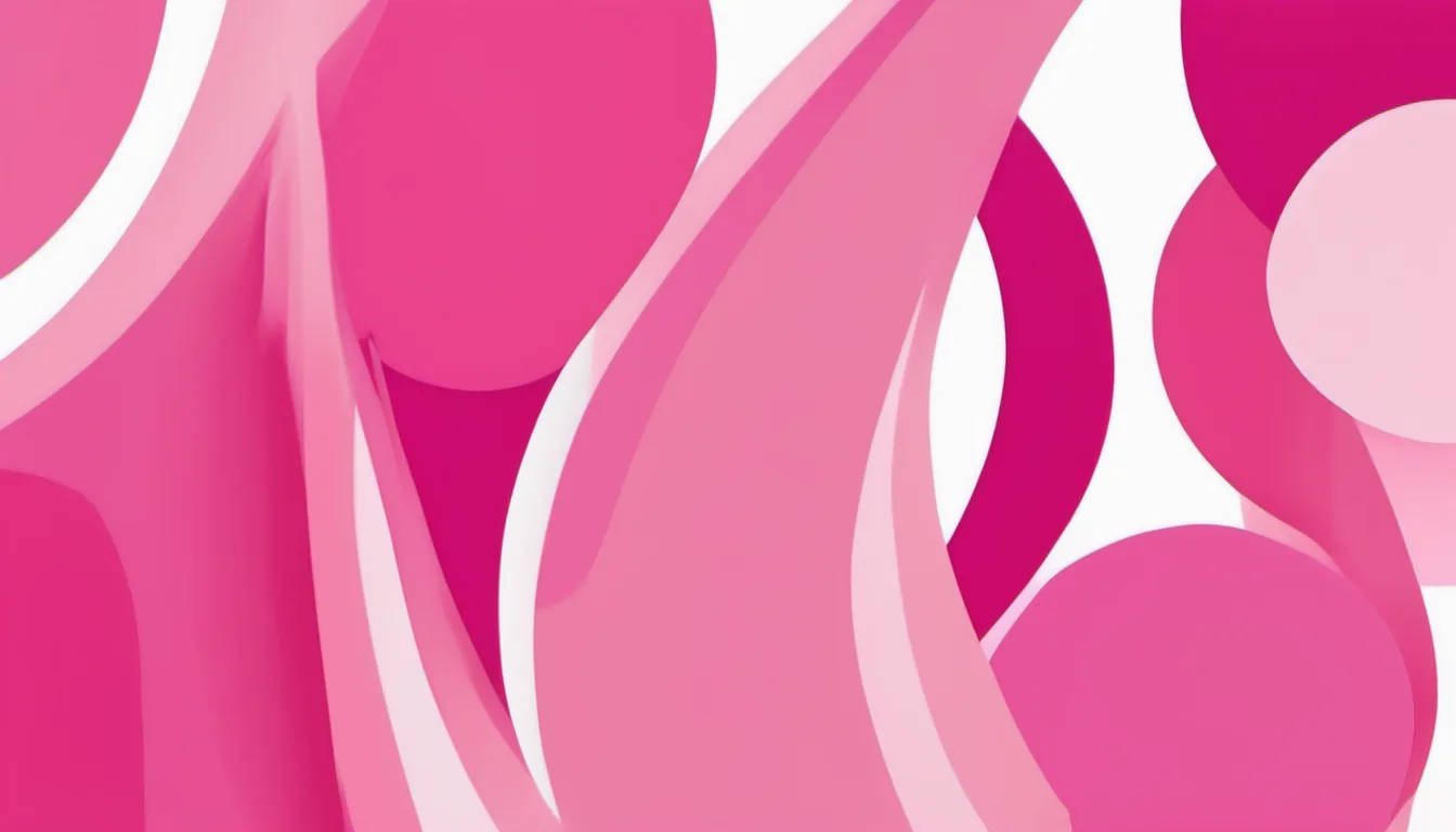 Abstract narrowing funnel illustration in deep pink and pale rose on white — decorative header for Kids' Bag Finder: Match a Bag to the Child Carrying It